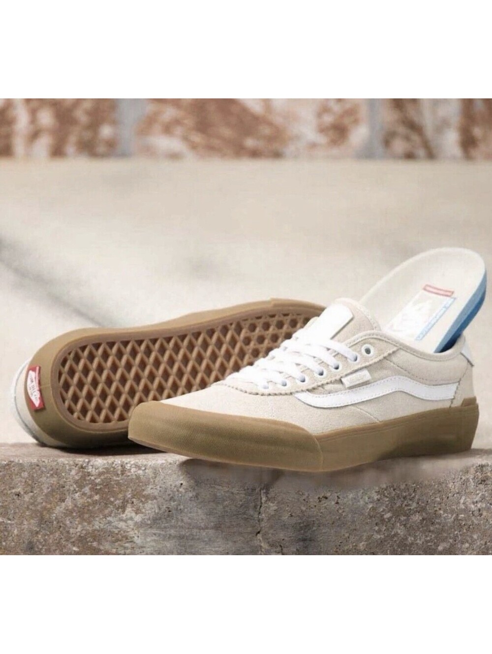 VANS Old Skool Chima 2 Oatmeal/Gum Men’s 7.5 Skate/Casual Shoes New in Box